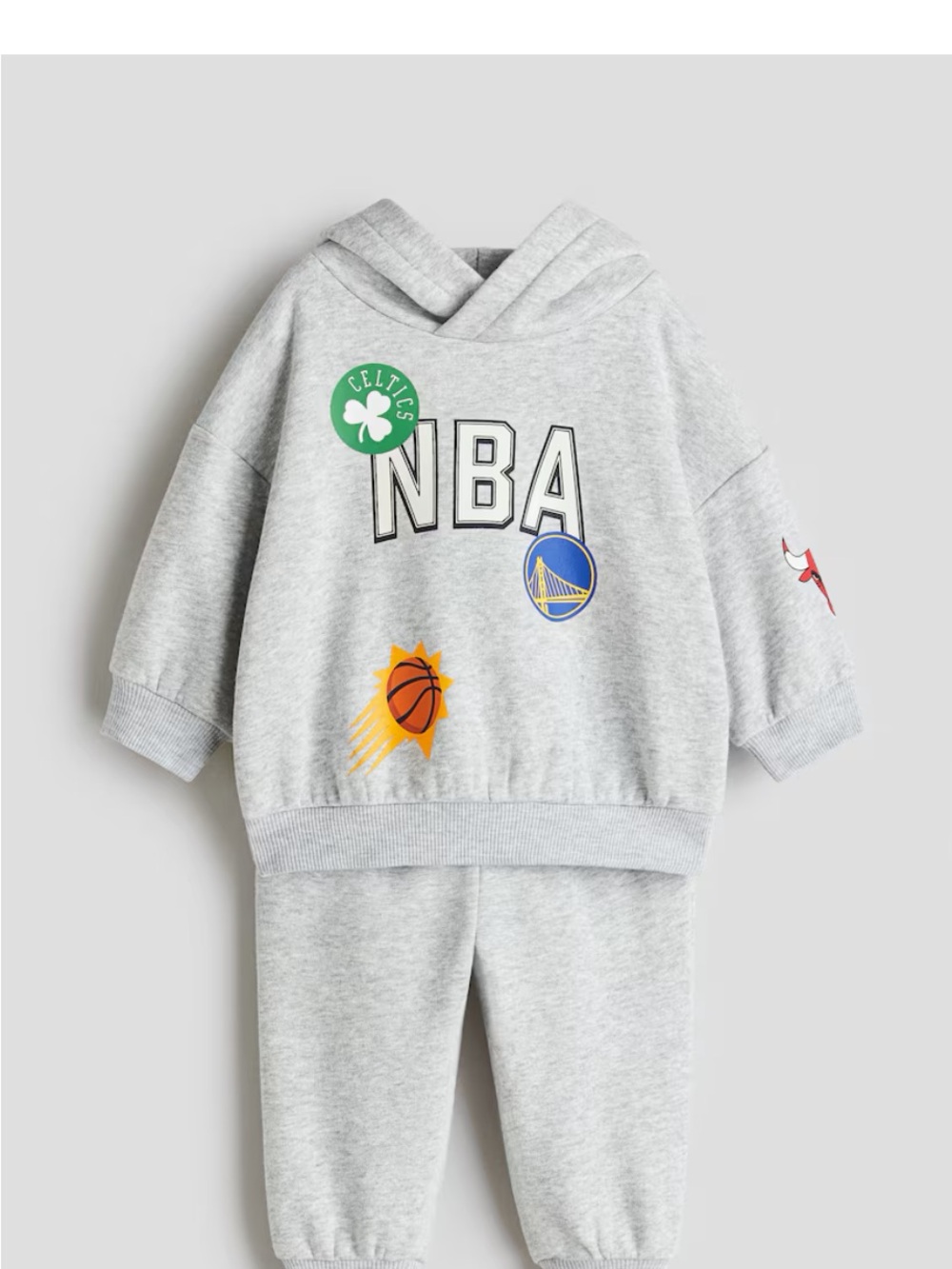 H&M NBA 2 piece sweatsuit 3T